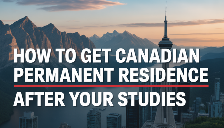 Permanent Residence After studies